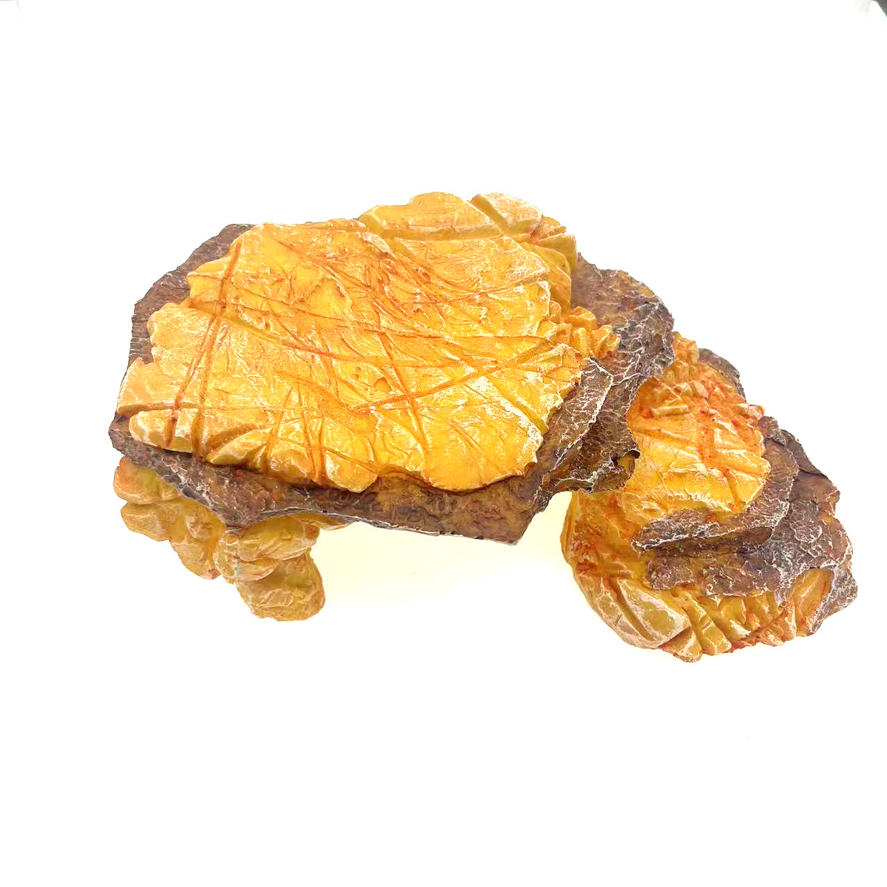 High Quality Resin Climbing Pet Lizard Shelter Miniature Landscape Rock Shelter Decorations Accessory for Aquariums Accessories