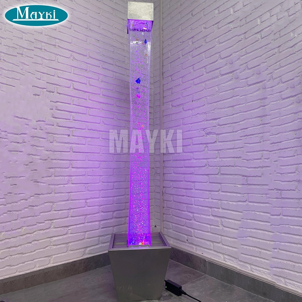LED Color Changing Sensory Room Interactive Sensory Aquarium Bubble Tube