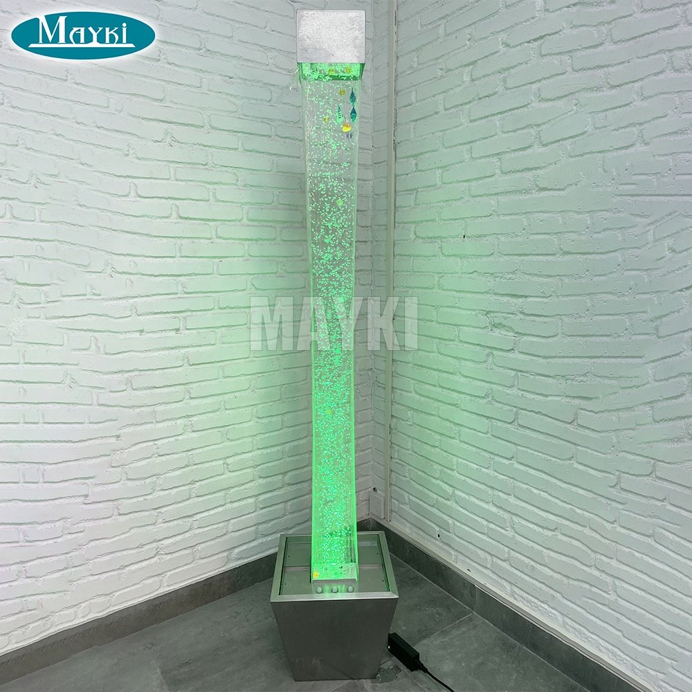 LED Color Changing Sensory Room Interactive Sensory Aquarium Bubble Tube