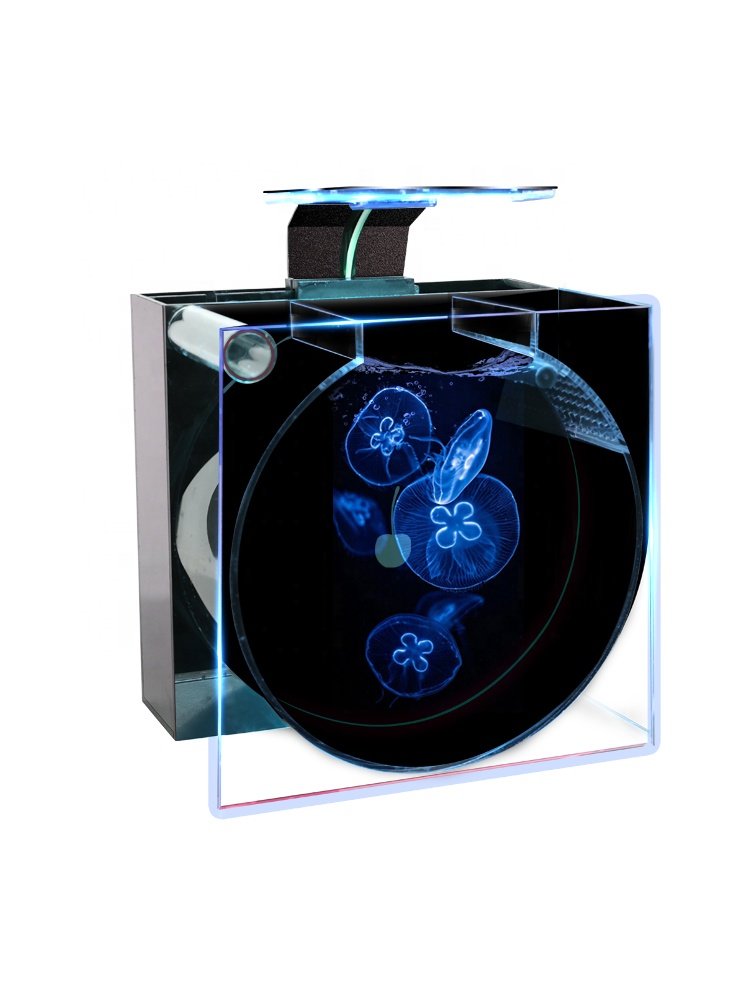 variety of adjustable night light water tank, so that your life is no longer monotonous,Jellyfish tank Fish tank