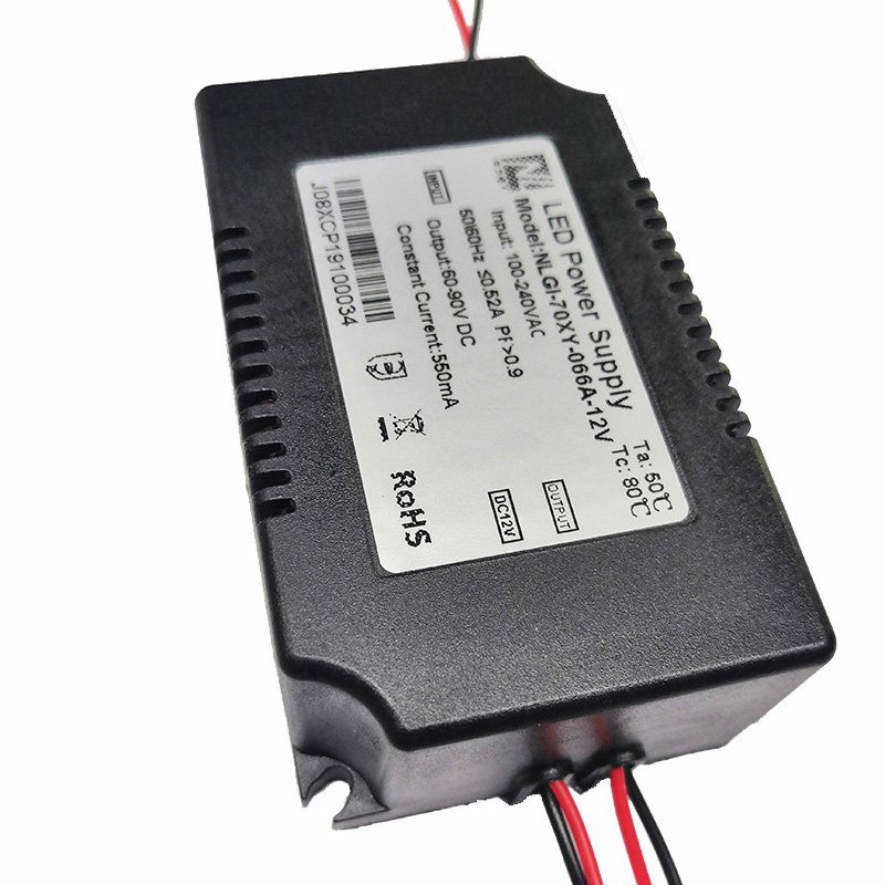 Led Power Supply 30W-70W With 12V DC Fan Driver Adapter Lights Transformer For Grow Light Led Aquarium Lighting Accessories