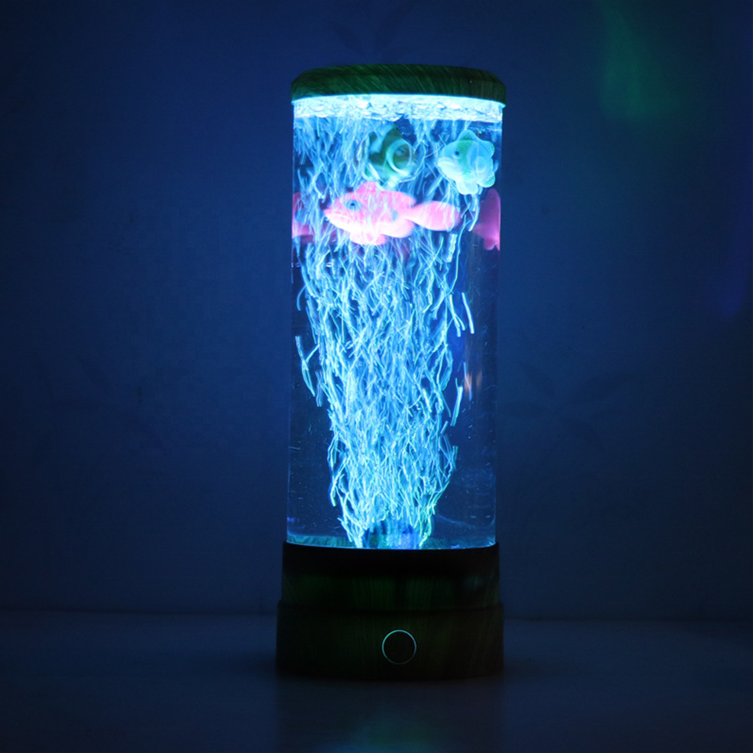 Wholesale 12 inches Bedroom Aquarium Table Lamp Bedroom Table Light Modern Study Led Desk Lamp For Relax