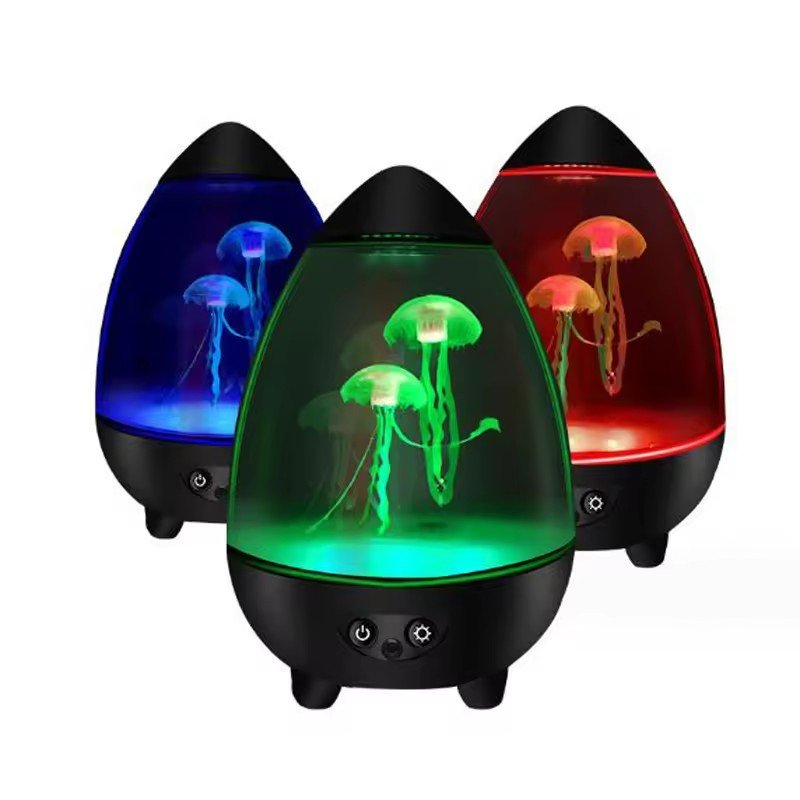 Wholesale Price USB Power Supply LED Atmosphere Light Lamp Aquarium Jellyfish Lava Lamp