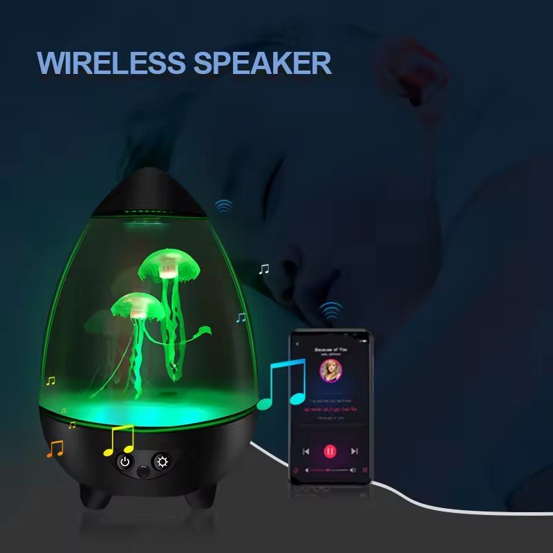 Wholesale Price USB Power Supply LED Atmosphere Light Lamp Aquarium Jellyfish Lava Lamp