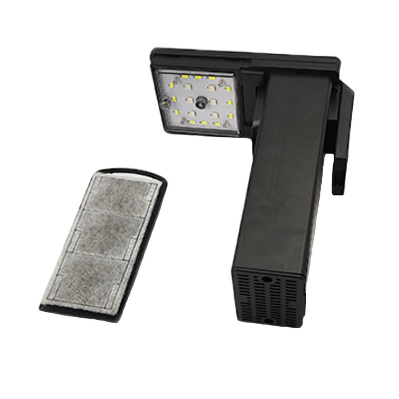 Customized Aquarium Fish Tank Colorful Lights with Water Filter Touch Control