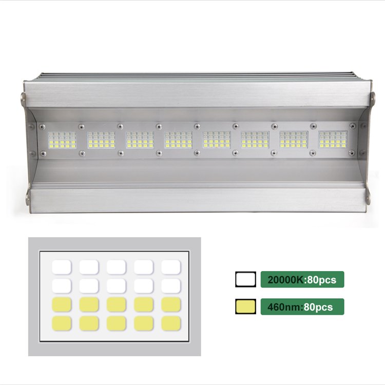 2024 Aquarium LED Light Super Slim Fish Aquatic Plant Grow Lighting Waterproof Bright Clip Lamp Aquarium Lights for Fish Tank