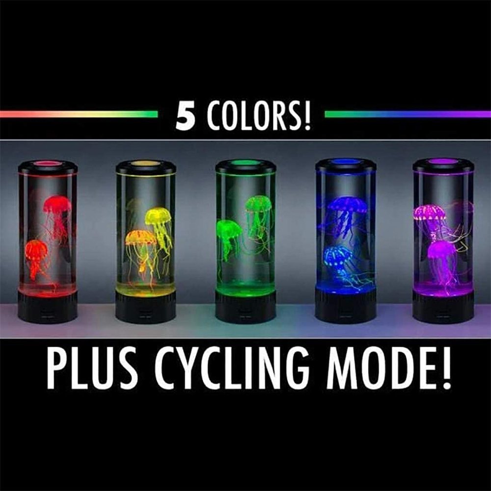 jellyfish night lamp lava lamp jellyfish with remote control