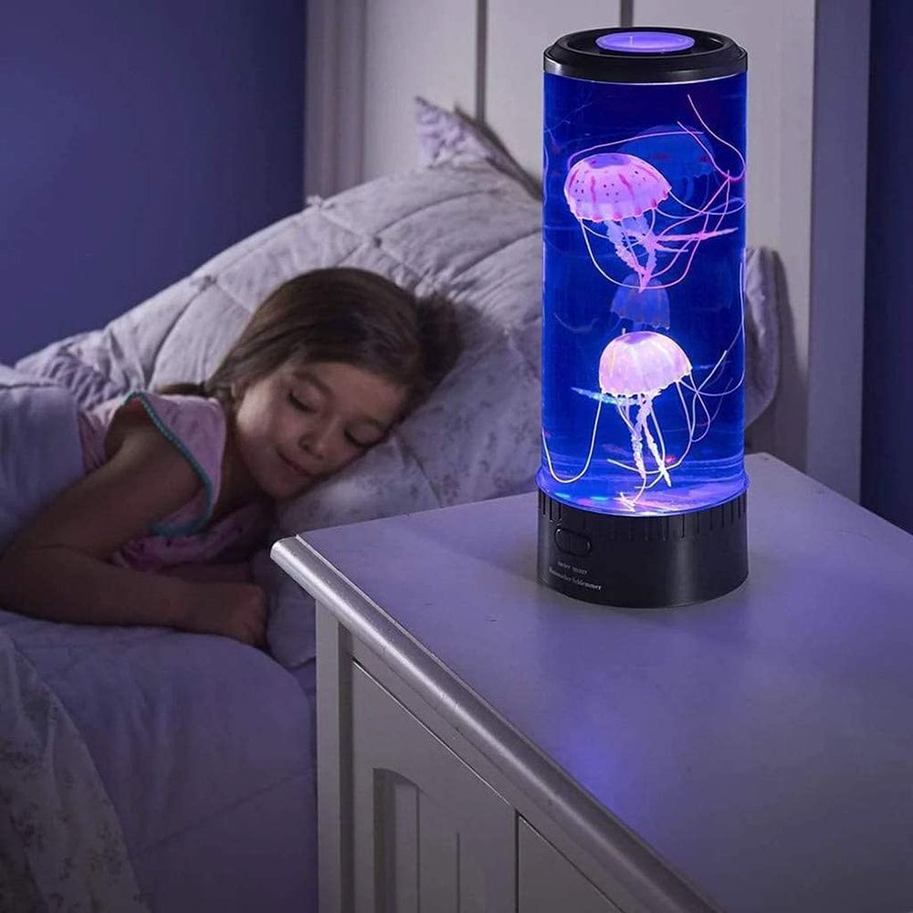 jellyfish night lamp lava lamp jellyfish with remote control