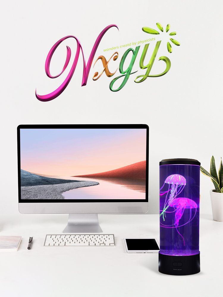 jellyfish night lamp lava lamp jellyfish with remote control