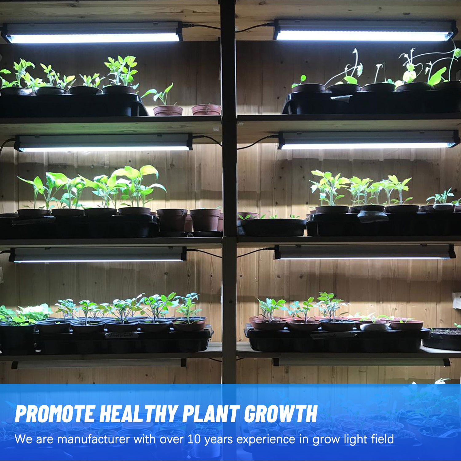 Home Full Spectrum Best Wifi Controller Microgreens Linear Tube Aquarium Landscape Led Plant Light