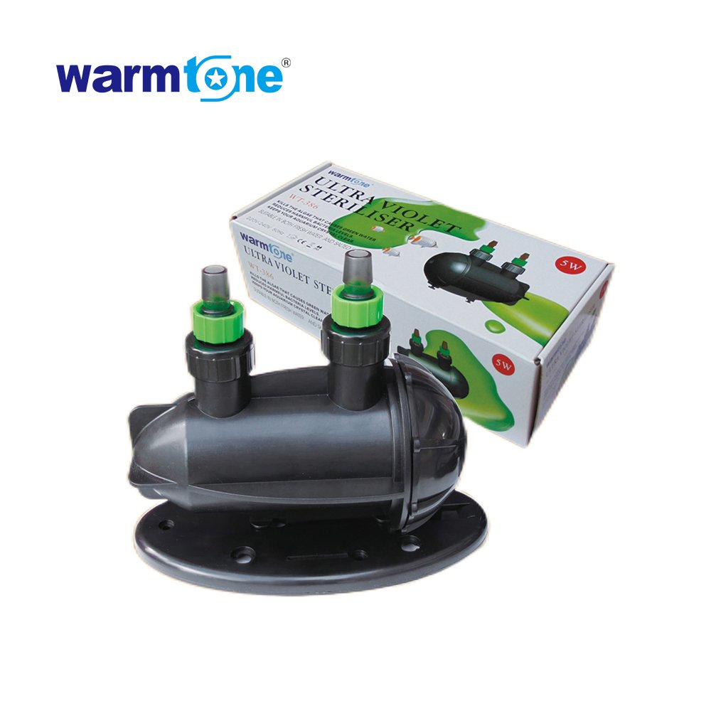 WARMTONE WT-386 UV-C Sterillzer Light for Aquarium Fish Tank Fish Pond CHINA GUANGDONG