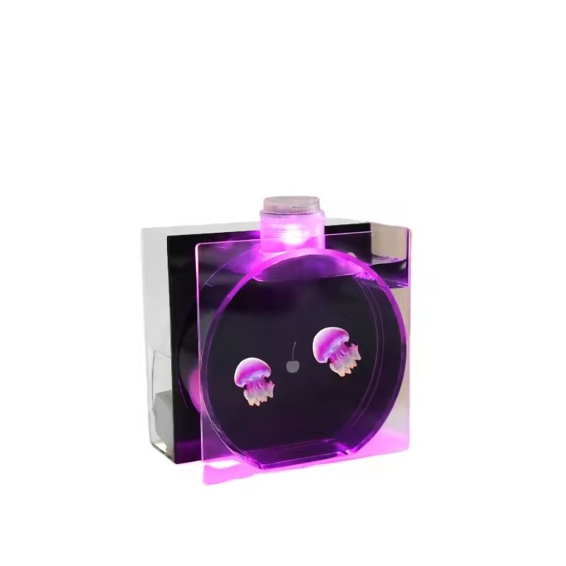 variety of adjustable night light water tank, so that your life is no longer monotonous,Jellyfish tank Fish tank