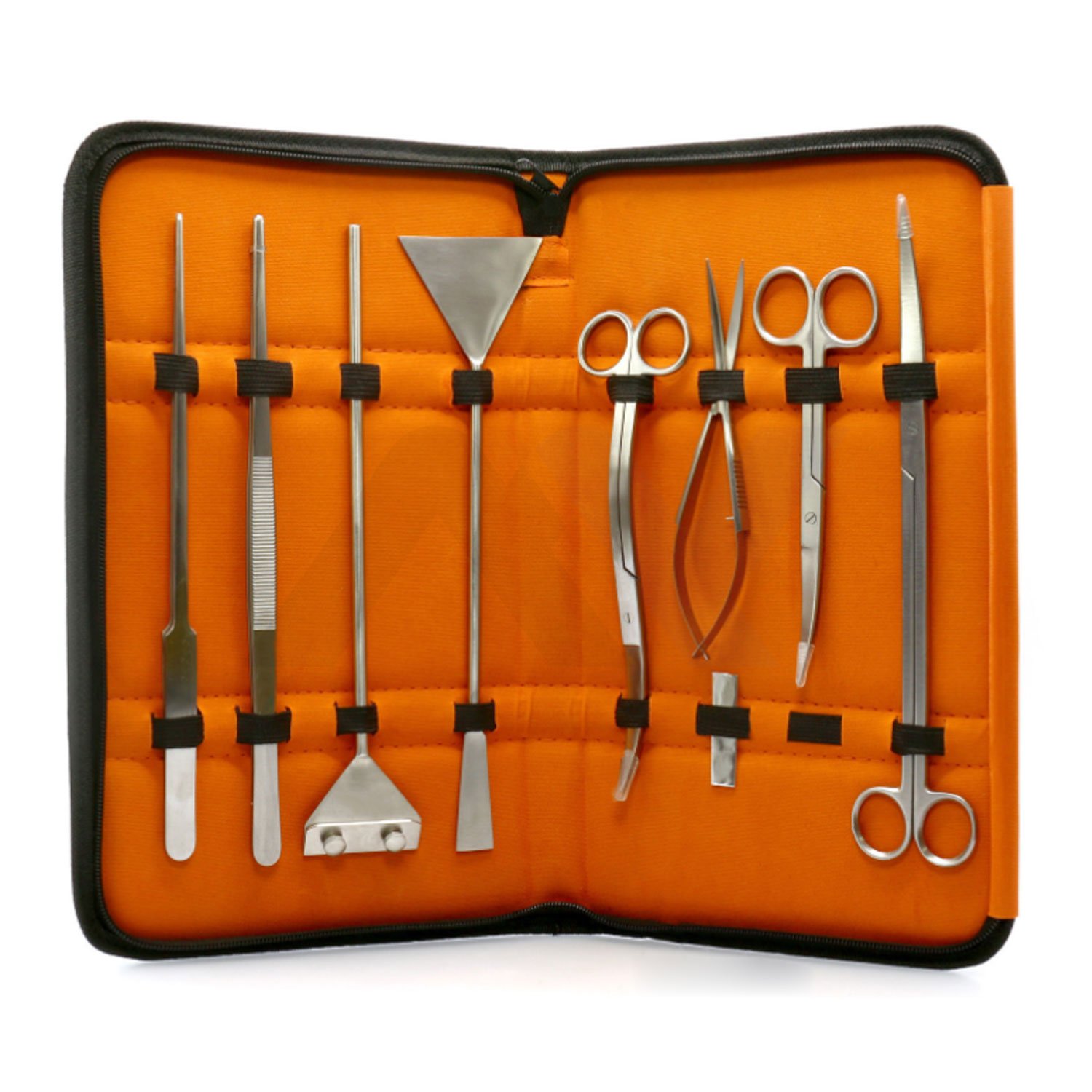 Aquarium Tool Kit Plants Aqua Scaping Long Tools Set Storage Case Algae Scraper Fish Tank Maintenance Custom Packing