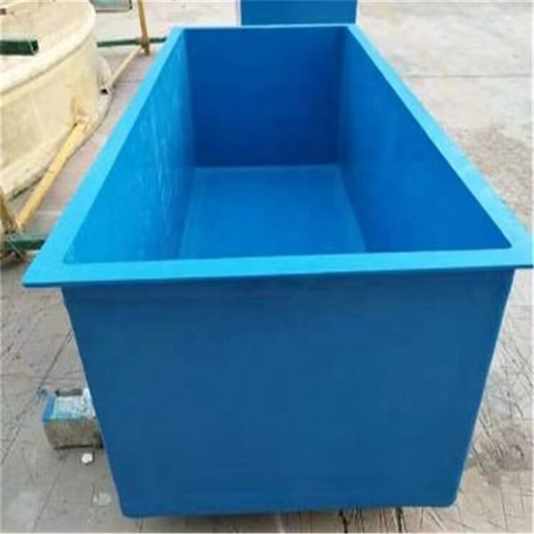 Customized high-quality fiberglass fish tank with bottom drainage fiberglass aquarium ecological pool