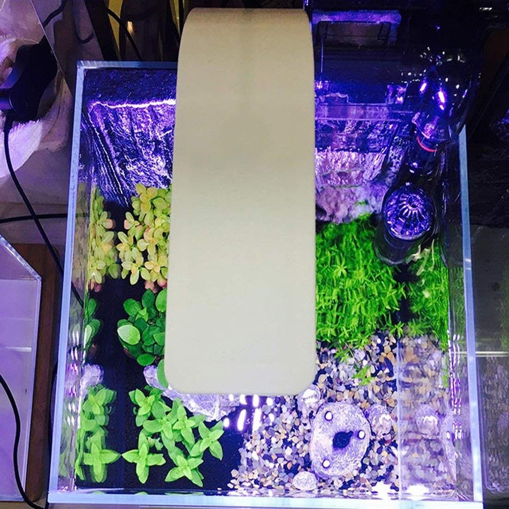 24 LED Aquarium Planted Light 10W Full Spectrum Plant Grow Clip Lamp Fish Tank Lighting White and Blue LED
