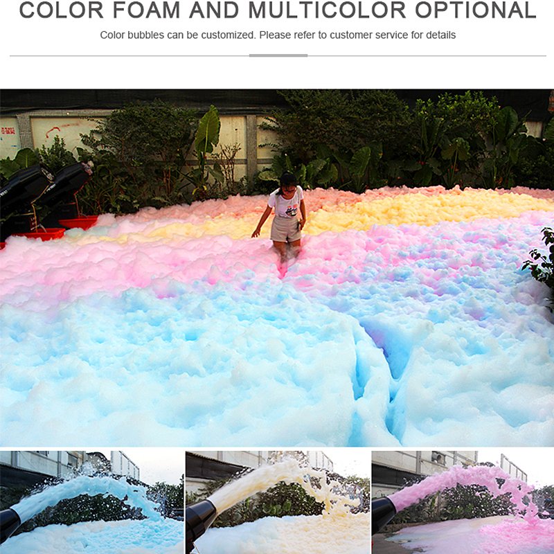 Factory Selling Manufacturer Good Quality Foam Machine Outdoor Party Events Foam Cannon Machine 1800Watt flight case packing