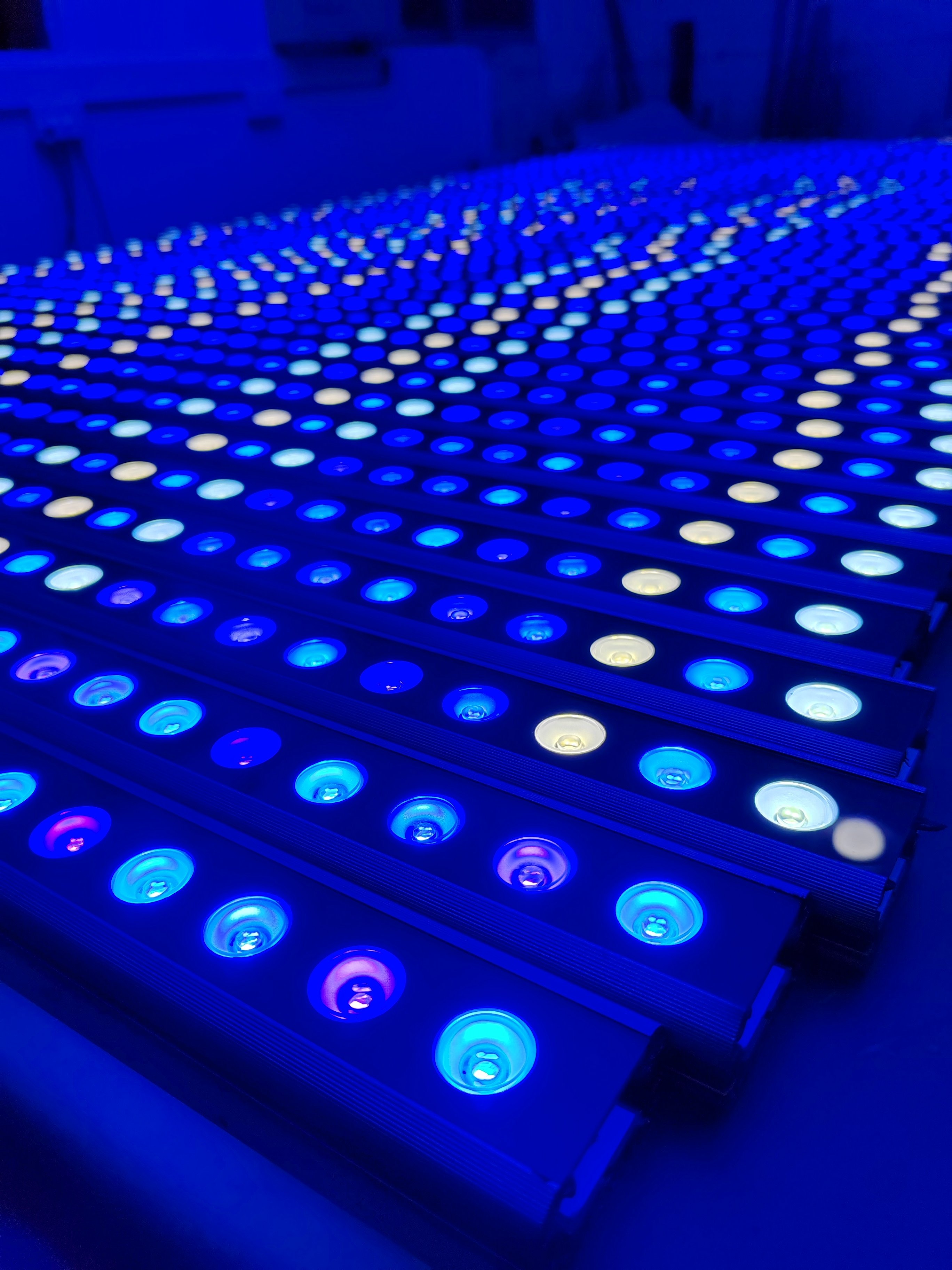 WIFI Dimming Sunrise sunset programmable led aquarium light 320W Full Spectrum 150cm led aquarium light coral reef Light