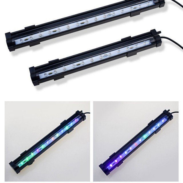 Aquarium Light LED Waterproof Fish Tank Lighting Underwater Fish Lamp Aquariums Decor Plant Lamp 100-240V Lights 2021new Plastic