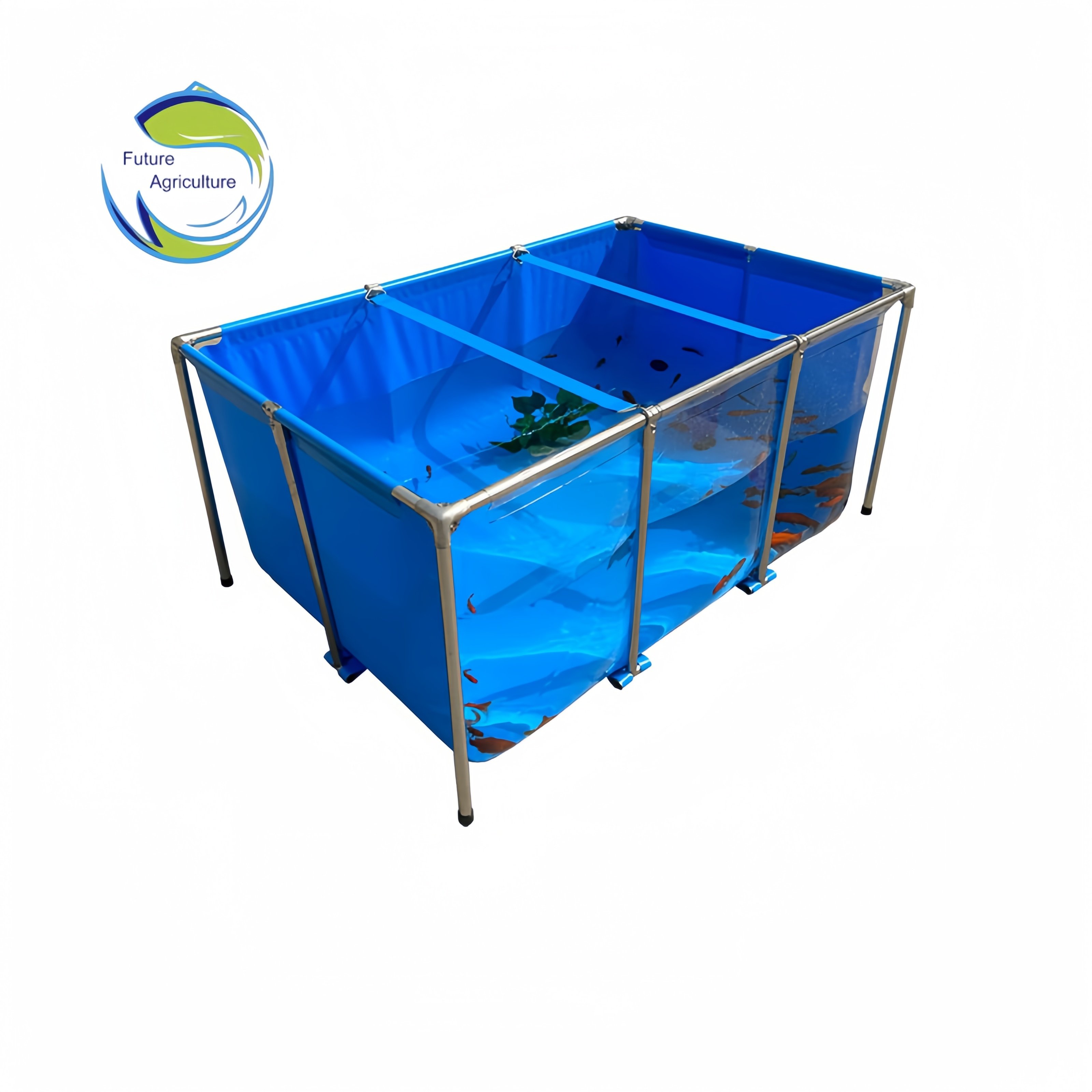 Pvc Round Turtle Koi Show Tank Plastic Live Betta Fish Tank Aquarium Large Koi Fish Pond Transport Aquarium Tank 280L