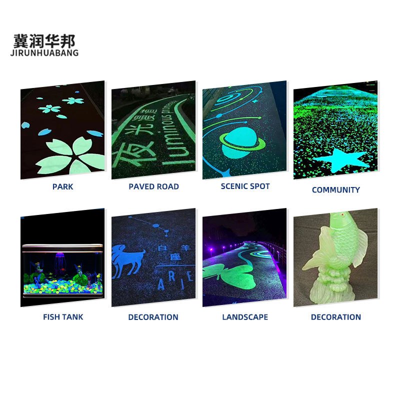 Runhuabang luminous stone for starlight runway landscape decoration landscape Paving