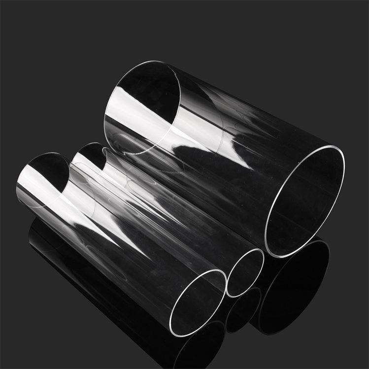 Transparent Decorated Pmma Acrylic Tube For Acrylic Aquarium