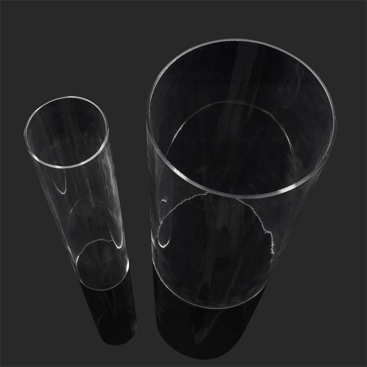 Transparent Decorated Pmma Acrylic Tube For Acrylic Aquarium