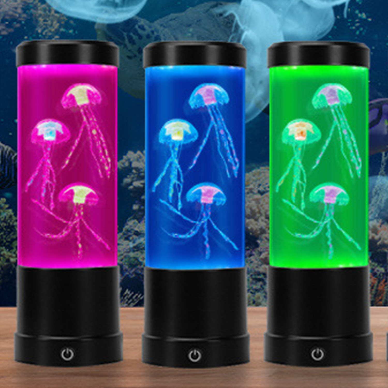 Wholesale 8 inches LED Dream Jellyfish Light USB Power Supply Color Changing Jellyfish Tank Aquarium LED Jellyfish Night Lamp
