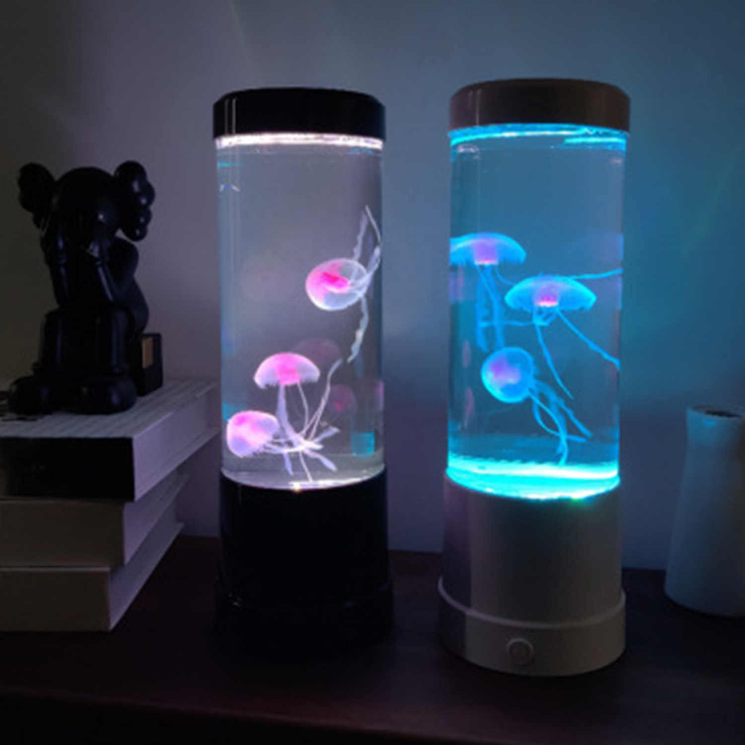 Wholesale 8 inches LED Dream Jellyfish Light USB Power Supply Color Changing Jellyfish Tank Aquarium LED Jellyfish Night Lamp