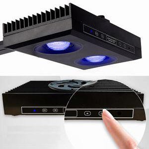 90W Six Channels Dimmer and Timer Daisy Chain and Master & Slave Group Control IP65 CTLite LED Aquarium Light for Coral Reef