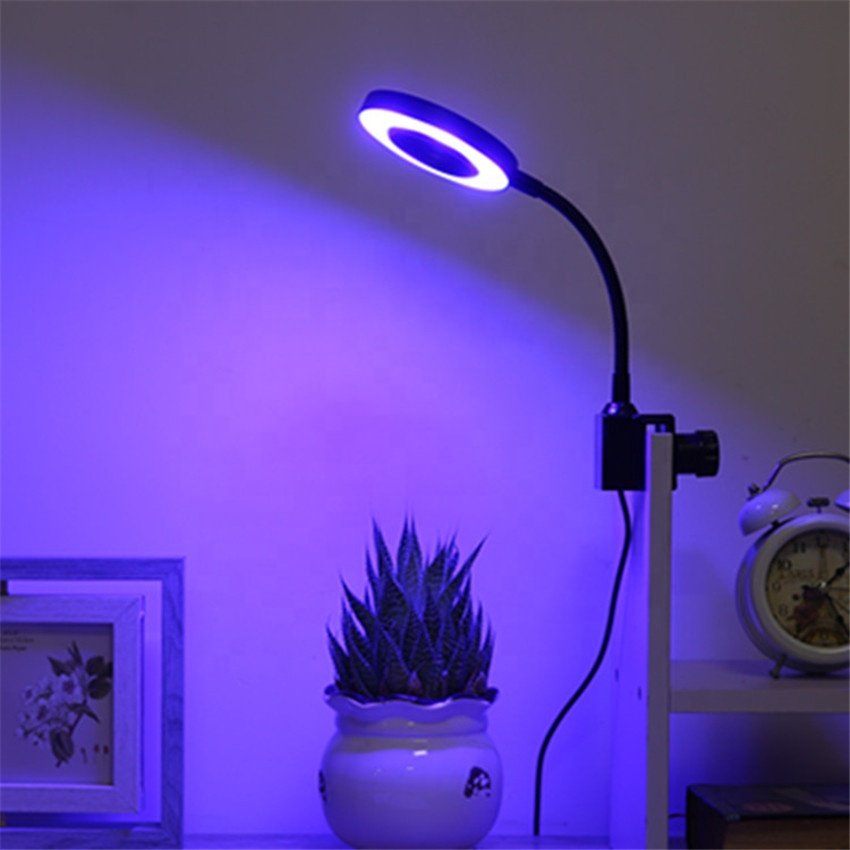 Cheap Clip On Led Aquarium Light Blue And White Light Mini Fish Tank Light