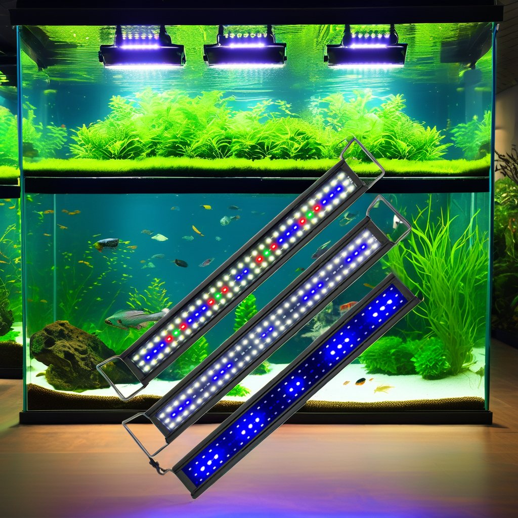 172132 OEM 12W LED Lamp tube 30-120CM LED Aquarium Lamp Fit 40-50CM Fish Tank LED Light Tube