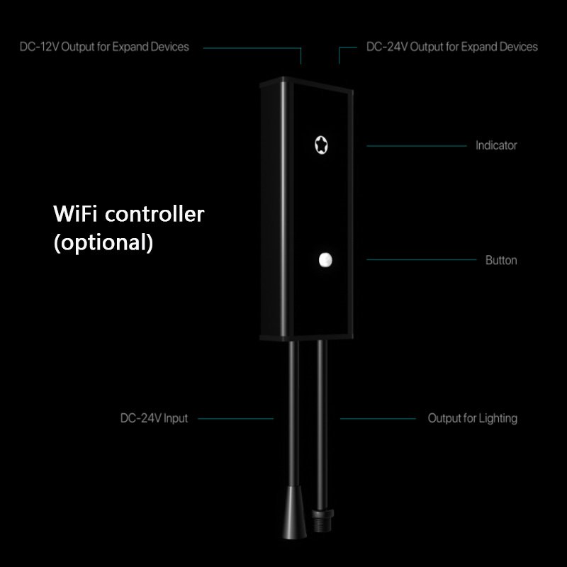 MicMol 2.0 WiFi Controller IMICMOL Smart Life APP Search Connect All MICMOL Aquarium Lights Model