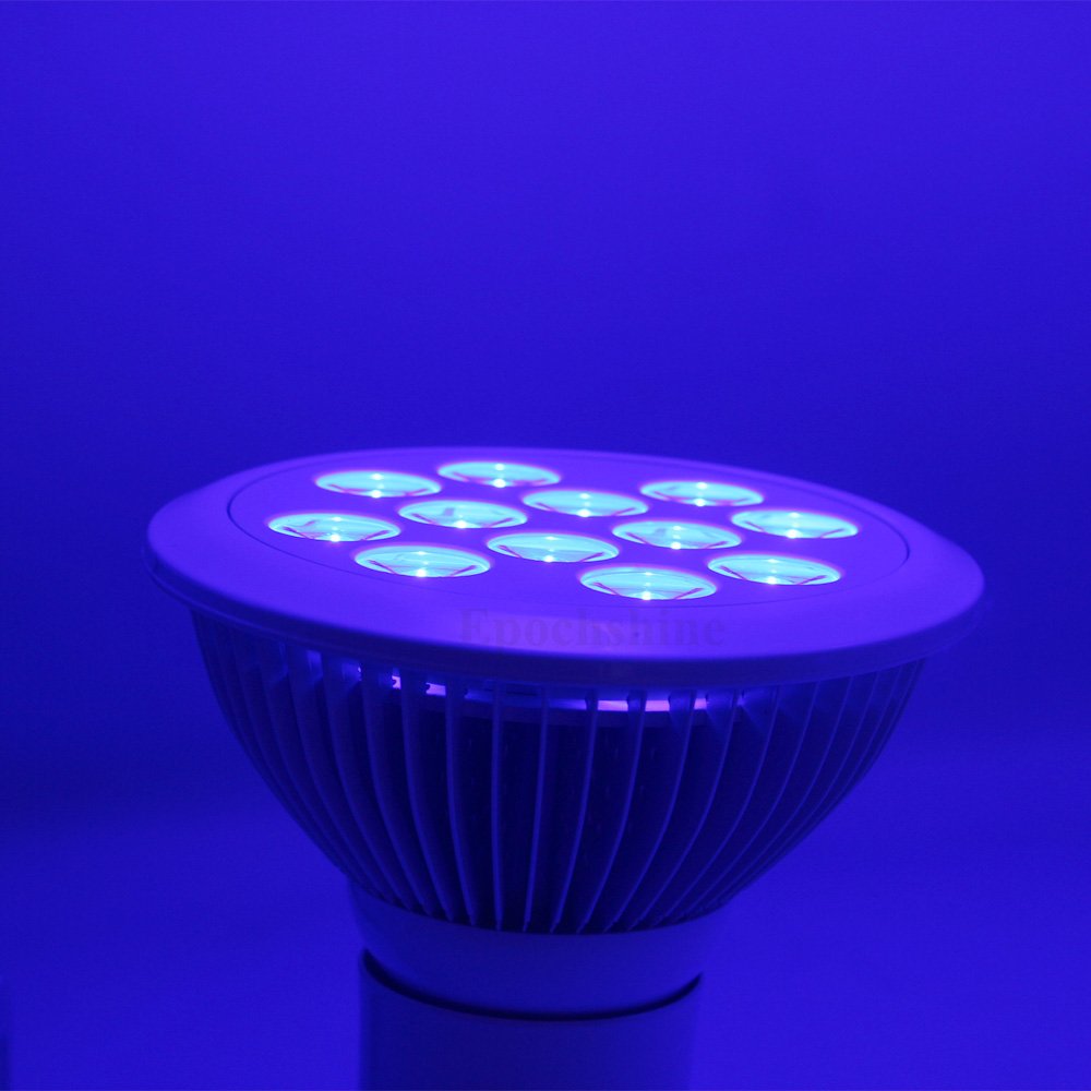 Hydroponics Veg Growing All Blue LED PAR38 Grow Light E27 LED Plant Grow Lights Bulb for Aquarium and Plant Growth 450nm or415nm
