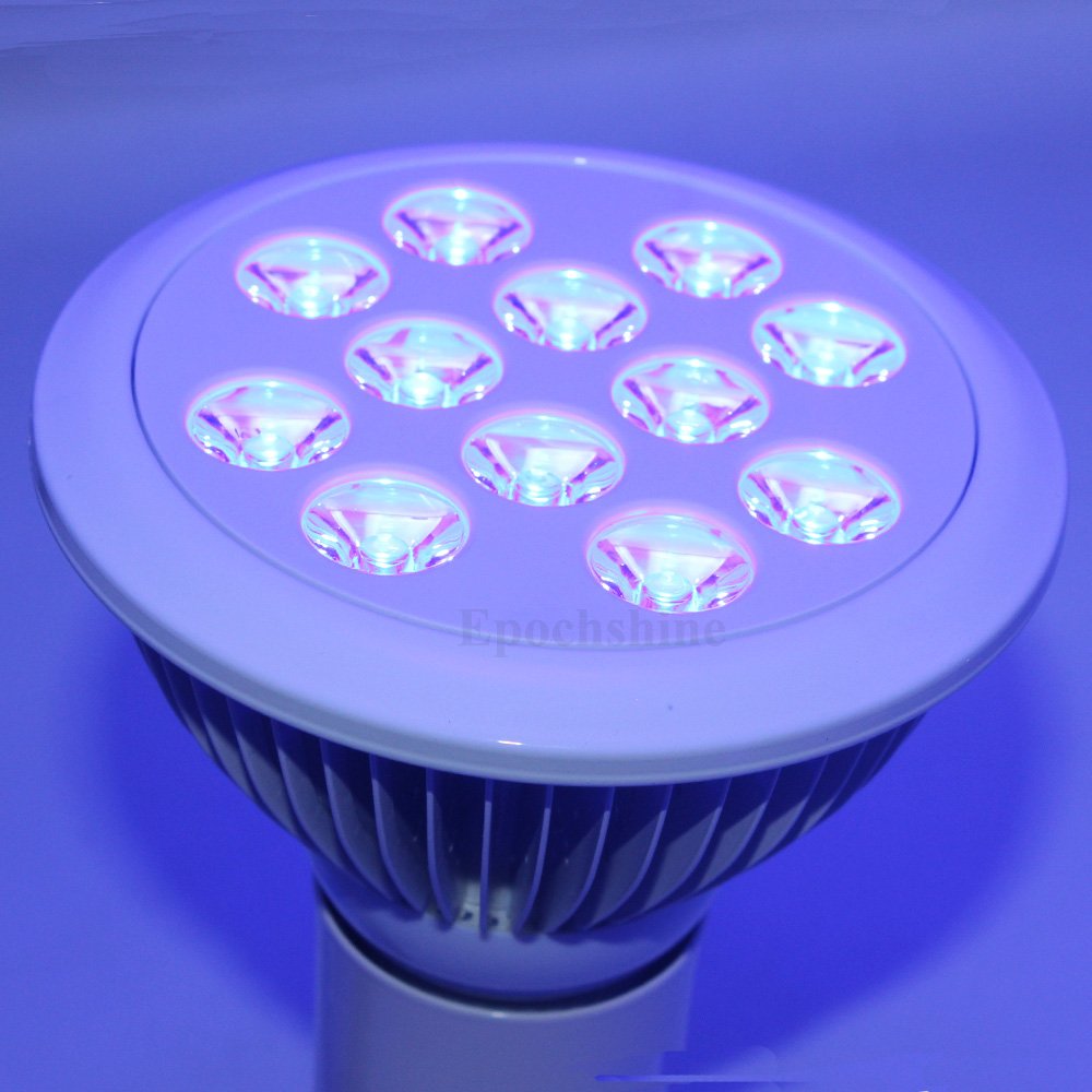 Hydroponics Veg Growing All Blue LED PAR38 Grow Light E27 LED Plant Grow Lights Bulb for Aquarium and Plant Growth 450nm or415nm