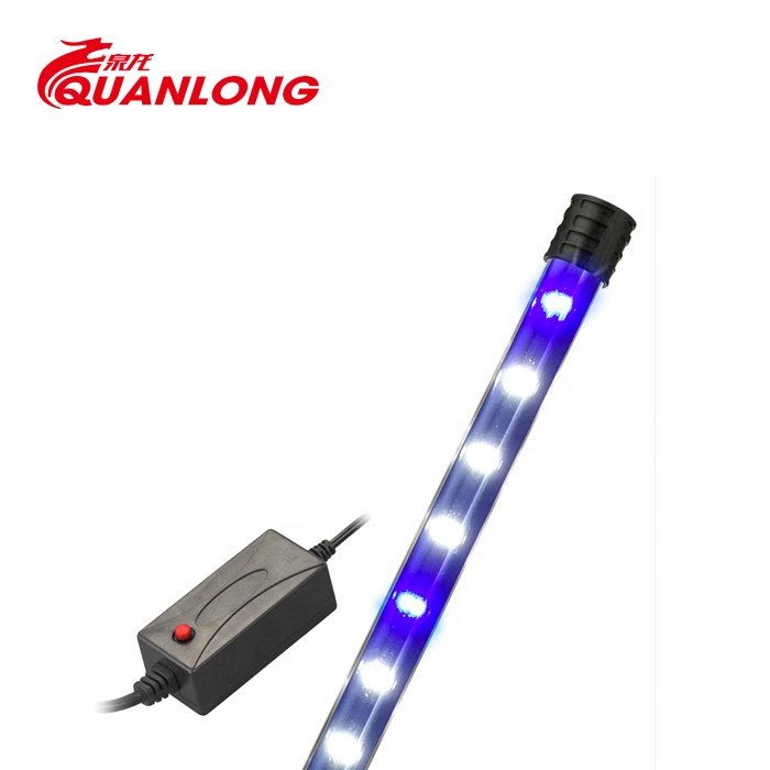Quanlong wrgb aquarium lights T4 led lighting submersible arowana fish tank led aquarium light