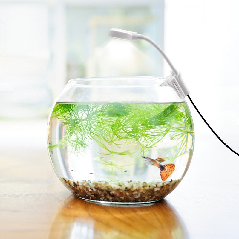 DC 5V Full Spectrum Aquarium Fish Bowl Led Usb Mini Aquarium Light With Led Light