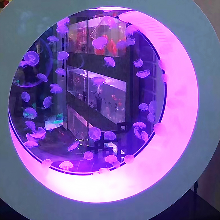 2021 Latest Design Hot sale Jellyfish tank, mini desktop tank for fish@