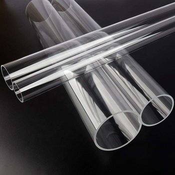 High Quality Transparent Clear Polycarbonate Pipe PMMA Acrylic Tube With Low Price