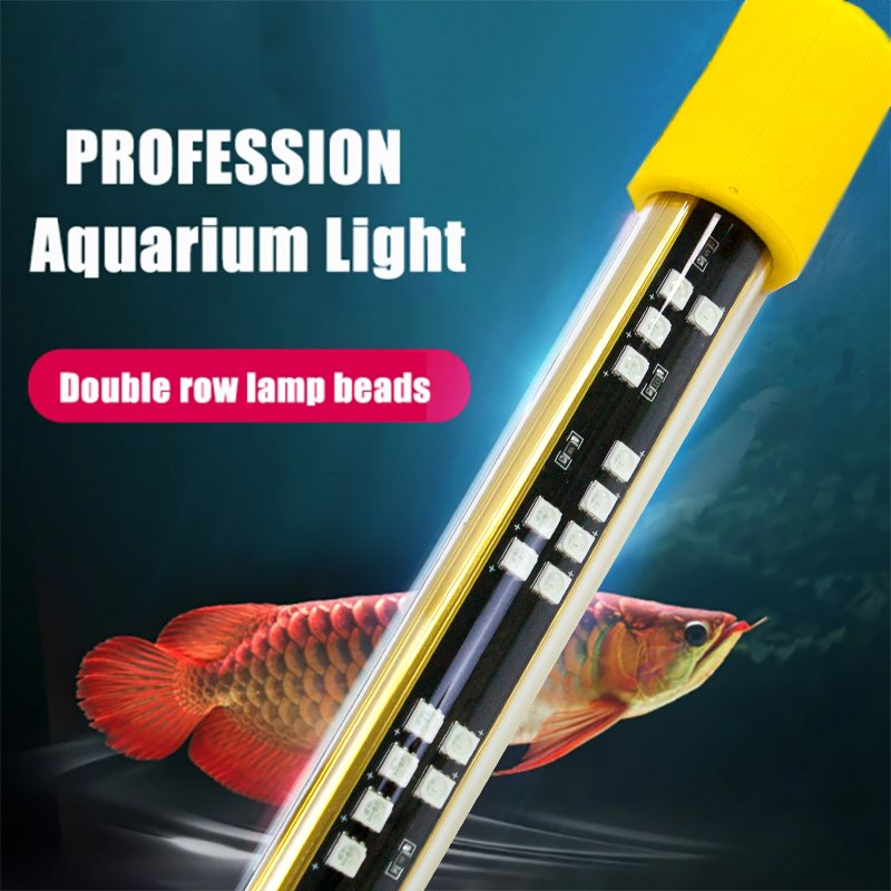 Zaohetian 110V 240V Different voltage options Aquarium Dragonfish Illumination Lamp Aquarium Tropical Fish Brightening Lamp