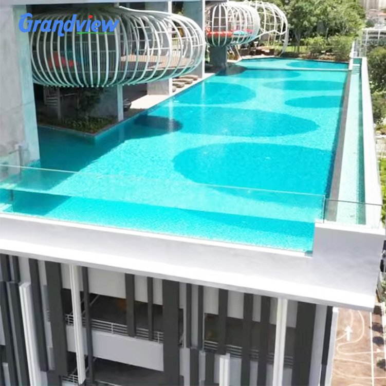 Acrylic Swimming Pool & Accessories 100mm Acrylic Glass Sheet For Outdoor Swimming Pools