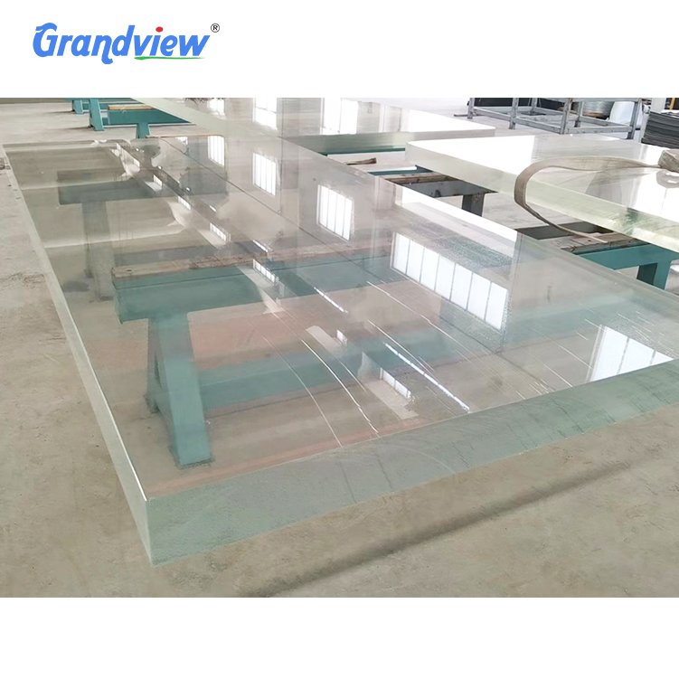 Acrylic Swimming Pool & Accessories 100mm Acrylic Glass Sheet For Outdoor Swimming Pools
