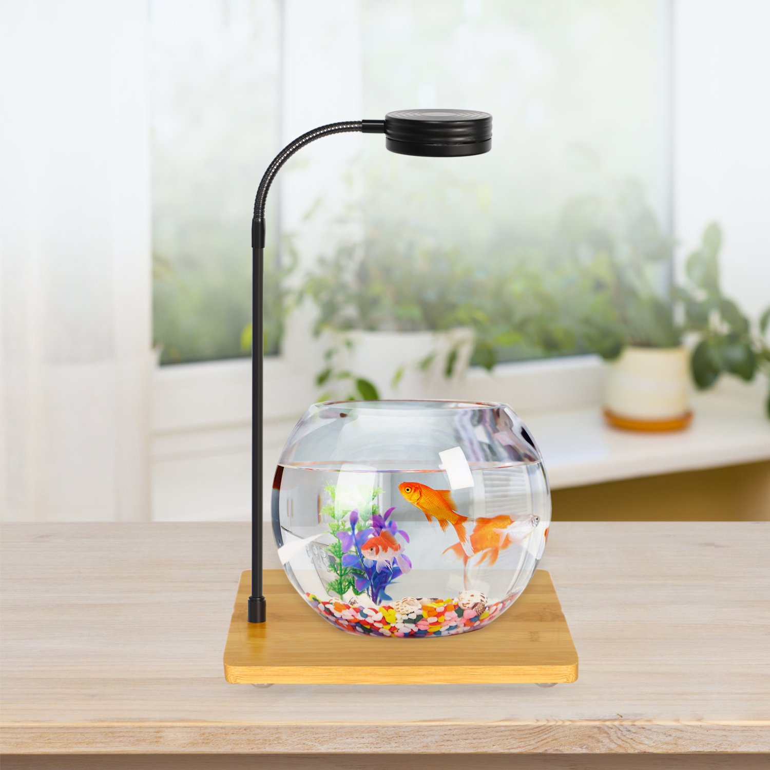 Full Spectrum 5w 7w Lampe Marine Bamboo Fish Planted Aquarium Led Light For Live Plant Tank