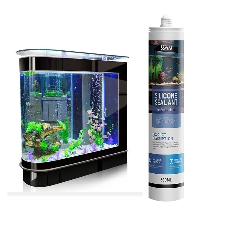 Kingwit Factory High Quality Professional Fish Glass Aquarium Silicone Adhesive Sealant