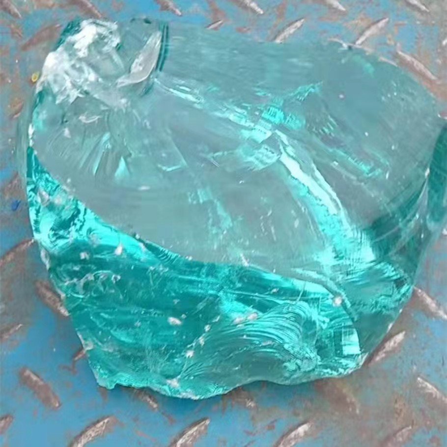 Manufacturer provides colored glass sand for epoxy flooring wear-resistant material, black glass sand