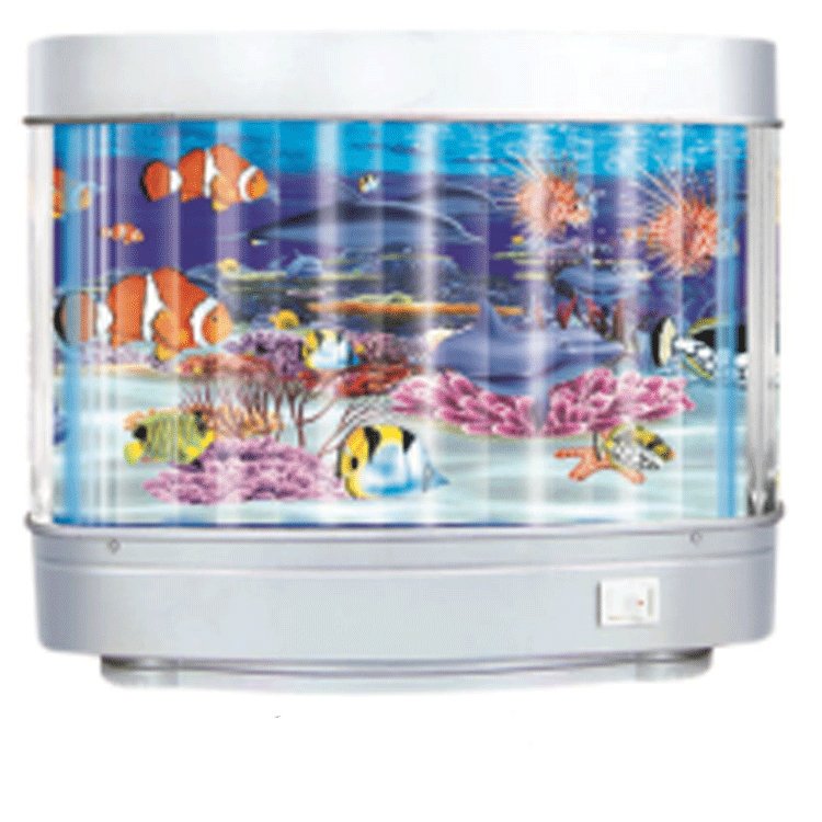 Lightahead Artificial Tropical Fish Aquarium Decorative Lamp Virtual Ocean in Motion