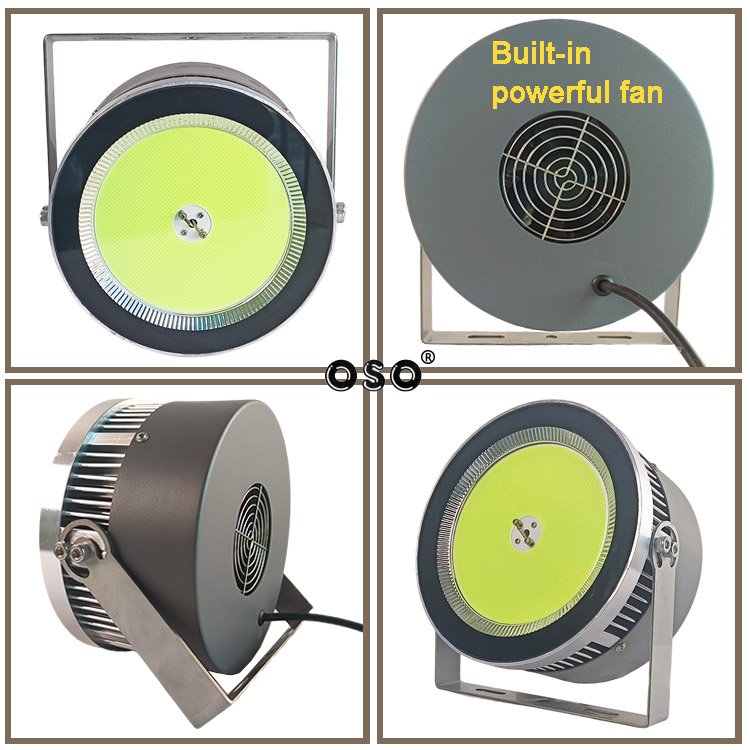 1000W Cyan Overwater fishing lights ocean boat fishing night light Luring Fish Over water IP65 Rated for Water Ship Fishing