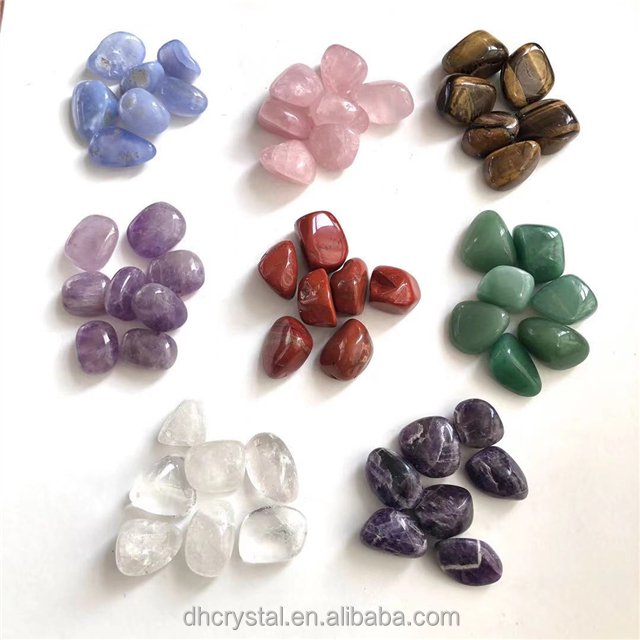 Wholesale popular Natural Apatite 2-3 cm Tumbles Crystal Polished Blue Healing meditation mineral Stone For Home Decoration