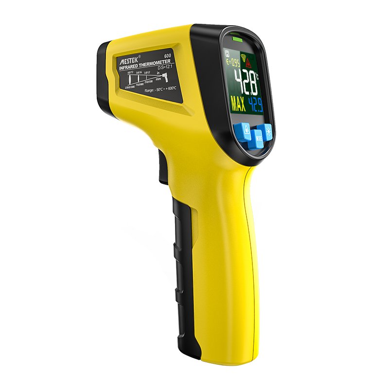 LCD Color DIsplay Screen Handheld Non contact -50C to 600C Pyrometer Imager Temperature Measurement High Accuracy Thermometer