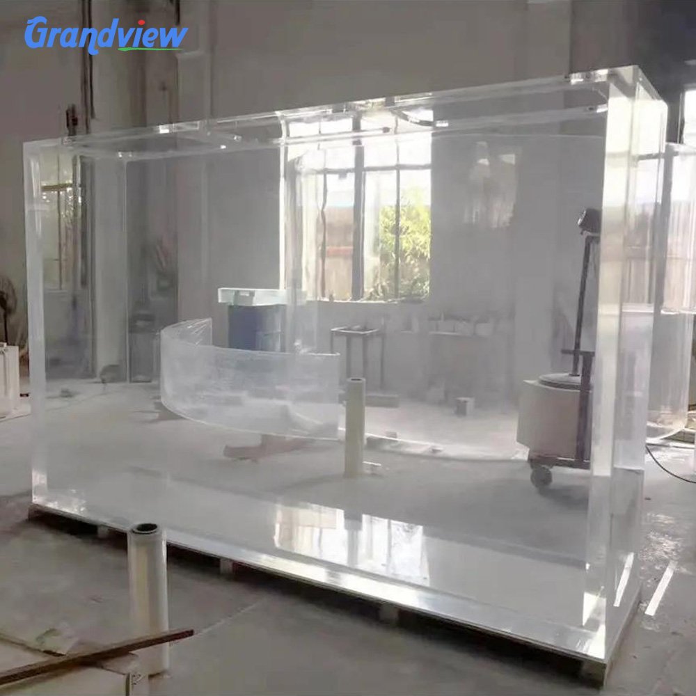 Custom Clear Acrylic Aquarium Fish Tank Underwater Acrylic Glass Tunnel Aquarium