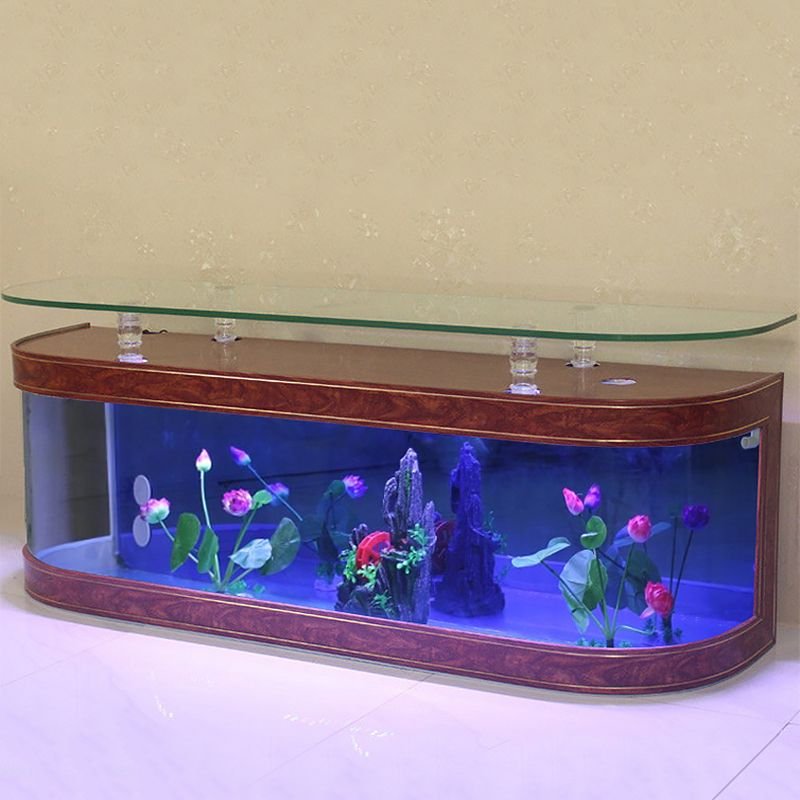 New European automatic glass tank,Large acrylic fish tank,Clear aquarium tank, betta tank